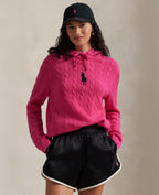 [VIP Exclusive] 2026 New RL Embroidered Cowl-Neck Cable-Knit Jumper (CC921-B60)