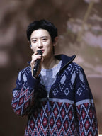 [VIP Exclusive] 2026 New Way Geometric Sweater Jacket with All-Over Embellishment (25394-C10)