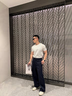 2026 New Style CD Embroidered Casual Pants (BB741-B35)