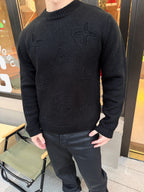 [VIP Exclusive] 2026 New Arrival: LY Letter Cut-out Crochet Jumper (25400-B45)