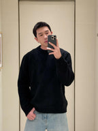 [VIP Exclusive] 2026 New Arrival: LY Letter Cut-out Crochet Jumper (25400-B45)