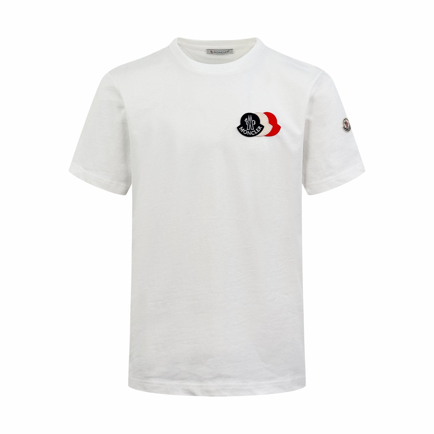 2026 New Mon Patch Logo Short-Sleeved T-Shirt (AA539-A10)