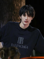 [VIP Exclusive] 2026 New Balen BB Printed Short-Sleeved Shirt (AA525-A10)