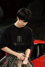 [VIP Exclusive] 2026 New Balen BB Printed Short-Sleeved Shirt (AA525-A10)