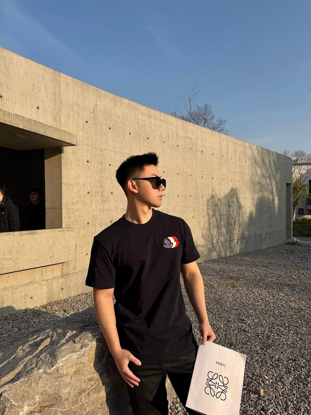 2026 New Mon Patch Logo Short-Sleeved T-Shirt (AA539-A10)