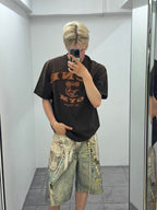 [VIP Exclusive] 2026 New Acn Distressed Logo Short-Sleeve Shirt (CC923-A35)
