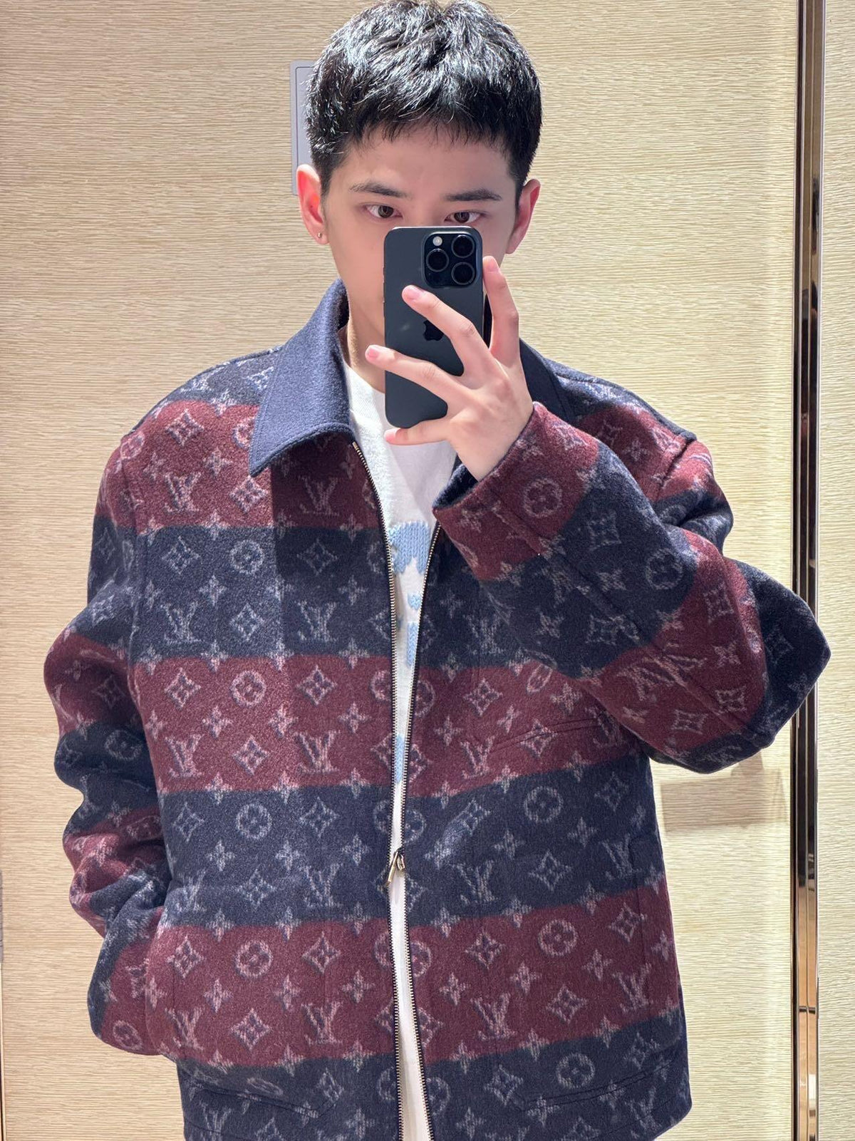 2026 New Model LY Double-Sided Workwear Wool Jacket (25379-F00)