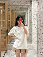 [VIP Exclusive] 2026 New Mon Embroidered Towel Polo Shirt (BB761-A40)