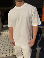 2026 New FF Jacquard Short-Sleeved Shirt (BB749-A20)