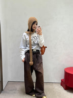 [VIP Exclusive] 2026 New Acn Faux Two-Piece Logo Trousers (CC925-C20)