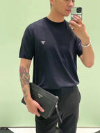 [VIP Exclusive] 2026 New Triangle Brand Embroidered T-Shirt (AA541-A50)
