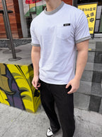 [VIP Exclusive] 2026 New Triangle Brand Reversible Logo Short-Sleeve Shirt (CC927-A35)