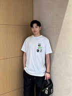 [VIP Exclusive] 2026 New CD Multi-Color Patch Short-Sleeve Shirt (AA512-A15)