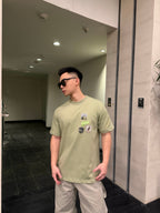 [VIP Exclusive] 2026 New CD Multi-Color Patch Short-Sleeve Shirt (AA512-A15)