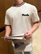 [VIP Exclusive] 2026 New Mon Knit Collar Logo Short Sleeve (AA538-A15)