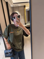 [VIP Exclusive] 2026 New BV Woven Leather Pocket Short Sleeve Shirt (AA543-A20)