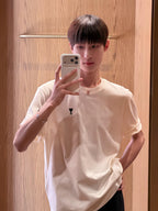 [VIP Exclusive] 2026 New Heart A Short-Sleeved T-Shirt with Heart-Shaped Text Print (AA555-A00)