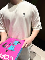 [VIP Exclusive] 2026 New Heart A Short-Sleeved T-Shirt with Heart-Shaped Text Print (AA555-A00)