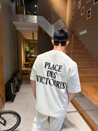 [VIP Exclusive] 2026 New Heart A Short-Sleeved T-Shirt with Heart-Shaped Text Print (AA555-A00)