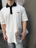 [VIP Exclusive] 2026 New Mon Embroidered Snap Polo Shirt (BB791-A35)