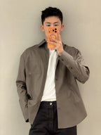 [VIP Exclusive] 2026 New Way Two-Tone Embroidered Patch Pocket Shirt (CC944-B30)