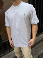 [VIP Exclusive] 2026 New BC Embroidered Patch Layered Short Sleeve (BB787-A15)