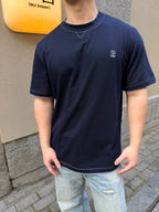 [VIP Exclusive] 2026 New BC Embroidered Patch Layered Short Sleeve (BB787-A15)