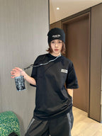 [VIP Exclusive] 2026 New Balen Distressed Print Letter Short-Sleeve T-Shirt (BB770-A20)