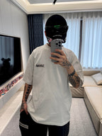 [VIP Exclusive] 2026 New Balen Distressed Print Letter Short-Sleeve T-Shirt (BB770-A20)