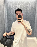 [VIP Exclusive] 2026 New Style CD Embroidered Terry Short-Sleeved Shirt (AA518-A10)