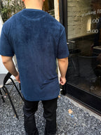 [VIP Exclusive] 2026 New Style CD Embroidered Terry Short-Sleeved Shirt (AA518-A10)