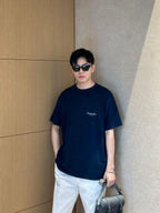 [VIP Exclusive] 2026 New Style CD Embroidered Terry Short-Sleeved Shirt (AA518-A10)