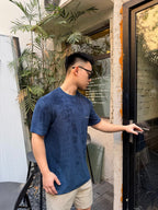 [VIP Exclusive] 2026 New Style CD Embroidered Terry Short-Sleeved Shirt (AA518-A10)
