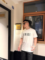 [VIP Exclusive] 2026 New AM Logo Print Short-Sleeved Shirt (AA558-A00)