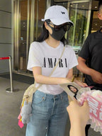 [VIP Exclusive] 2026 New AM Logo Print Short-Sleeved Shirt (AA558-A00)