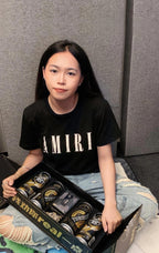 [VIP Exclusive] 2026 New AM Logo Print Short-Sleeved Shirt (AA558-A00)