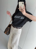 [VIP Exclusive] 2026 New WE11 Printed Hand-Painted Short-Sleeved Shirt (AA557-A10)