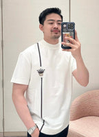 2026 New LY Logo Crown Short-Sleeved T-Shirt (AA552-A20)
