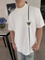 2026 New LY Logo Crown Short-Sleeved T-Shirt (AA552-A20)
