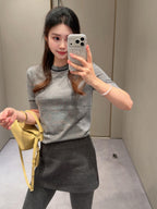 [VIP Exclusive] 2026 New Way Jacquard Short-Sleeve Sweater (CC957-A45)