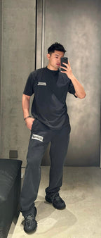 [VIP Exclusive] 2026 New Model Balen Distressed Printed Letter Pants (BB748-B25)