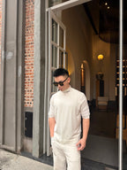 [VIP Exclusive] 2026 New Triangle Brand Jacquard Short-Sleeved Jumper (AA574-A40)