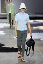 [VIP Exclusive] 2026 New Triangle Brand Jacquard Short-Sleeved Jumper (AA575-A40)