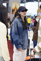 [VIP Exclusive] 2026 New Acn Splash-Painted Distressed Denim Shirt (BB801-B55)