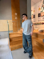 [VIP Exclusive] 2026 New Balen Logo Distressed Long Pants (BB769-C05)