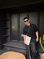 [VIP Exclusive] 2026 New Saint L Logo Embellished Short-Sleeved T-Shirt (AA583-A00)