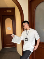 [VIP Exclusive] 2026 New Saint L Logo Embellished Short-Sleeved T-Shirt (AA583-A00)