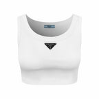 2026 Women’s Triangle Brand Short-Sleeve Tank Top (FF710)