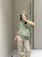 [VIP Exclusive] 2026 New Way Embroidered Short-Sleeved T-Shirt (BB798-A10)
