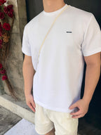 [VIP Exclusive] 2026 New Triangle Brand Logo Embroidered Short-Sleeved T-Shirt (CC954-A10)